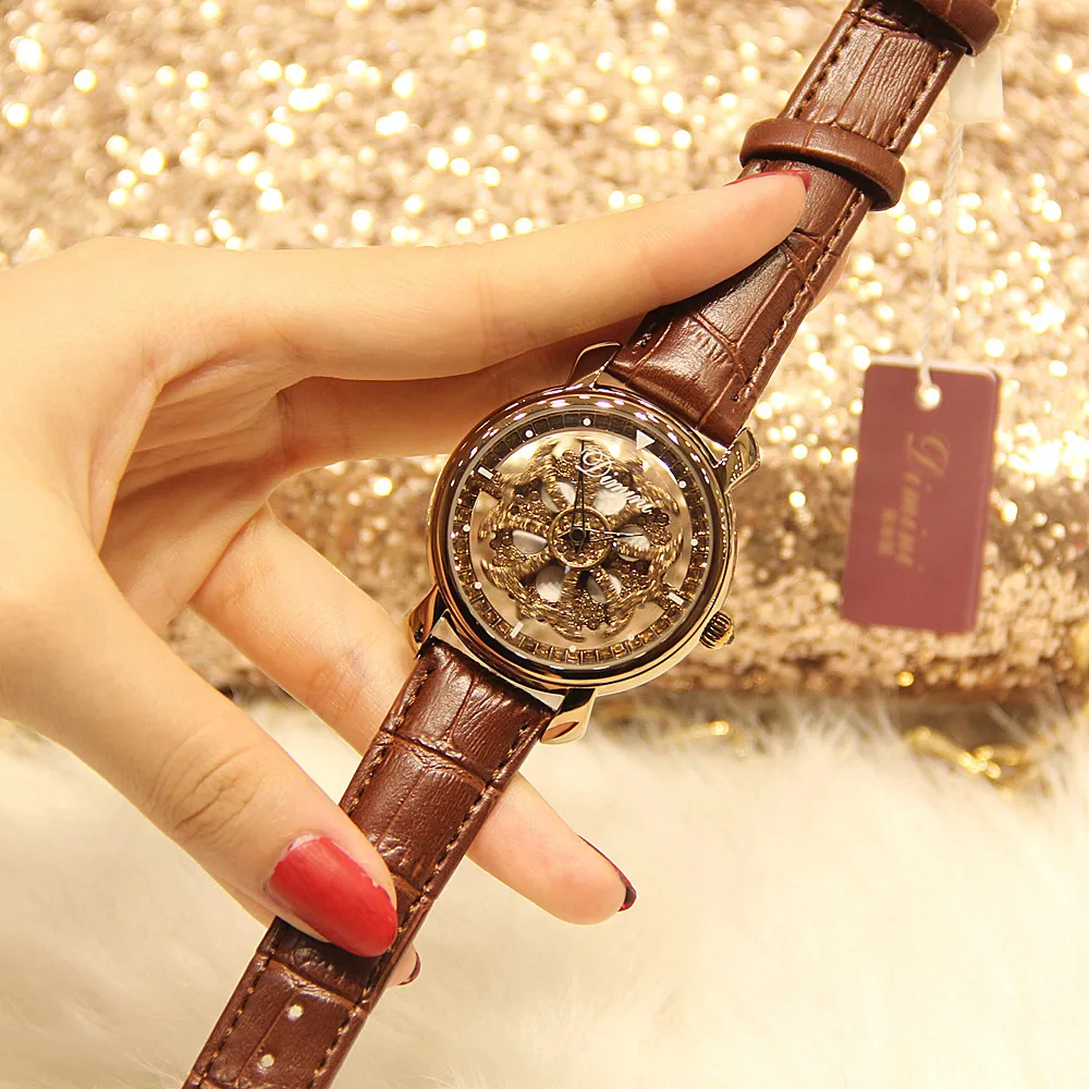 Shoppe Genuine Product Dimini Ladies' Watch Fashion Fortune Diamond Set Leather Belt Import Movement Waterproof WOMEN'S Watch
Shoppe Genuine Product Dimini Ladies' Watch Fashion Fortune Diamond Set Leather Belt Import Movement Waterproof WOMEN'S Watch