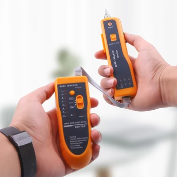 LAN Network Cable Tester Cat5 Cat6 RJ45 UTP STP Detector Line Finder Telephone Wire Tracker Tracer Diagnose Tone Tool Kit
LAN Network Cable Tester Cat5 Cat6 RJ45 UTP STP Detector Line Finder Telephone Wire Tracker Tracer Diagnose Tone Tool Kit