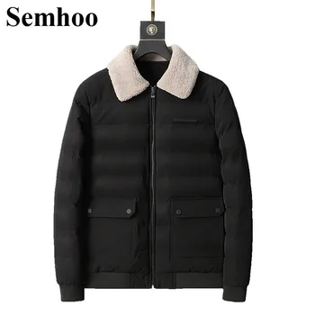 2019 Winter New Men's Short Cotton Coat Jacket Casual Slim Down Cotton Warm Fleece Lapel Thick Cotton Coat Plus Size M---4XL
2019 Winter New Men's Short Cotton Coat Jacket Casual Slim Down Cotton Warm Fleece Lapel Thick Cotton Coat Plus Size M---4XL
