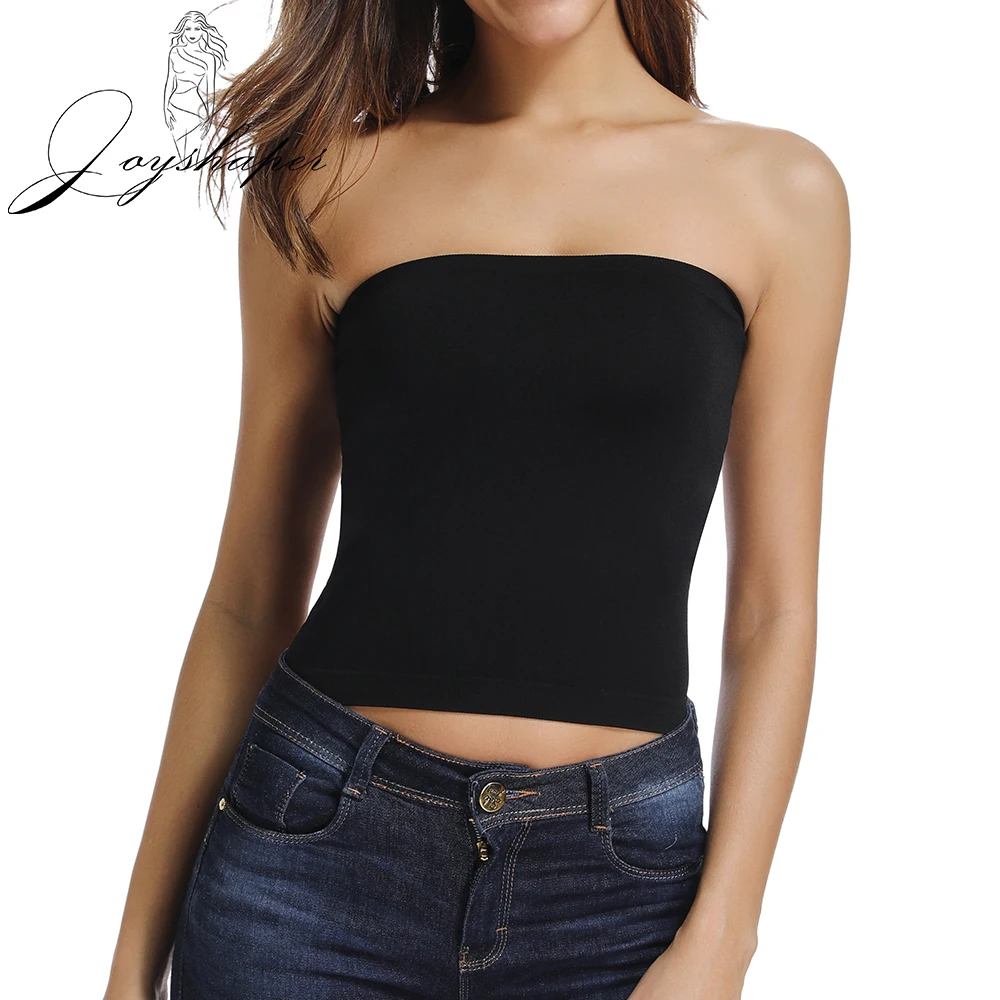 Joyshaper 2020 Women Sexy Strapless Bandeau Crop Tube Top Off Shoulder Stretchy Seamless Wrapped Chest Basic Breast Wrap Casual
Joyshaper 2020 Women Sexy Strapless Bandeau Crop Tube Top Off Shoulder Stretchy Seamless Wrapped Chest Basic Breast Wrap Casual