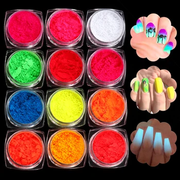 1 Box Glow in the Dark Nail Powder Neon Phosphor Luminous Nail Chrome Glitter Powder Dust Gel Polish Beauty Manicure Decor
1 Box Glow in the Dark Nail Powder Neon Phosphor Luminous Nail Chrome Glitter Powder Dust Gel Polish Beauty Manicure Decor