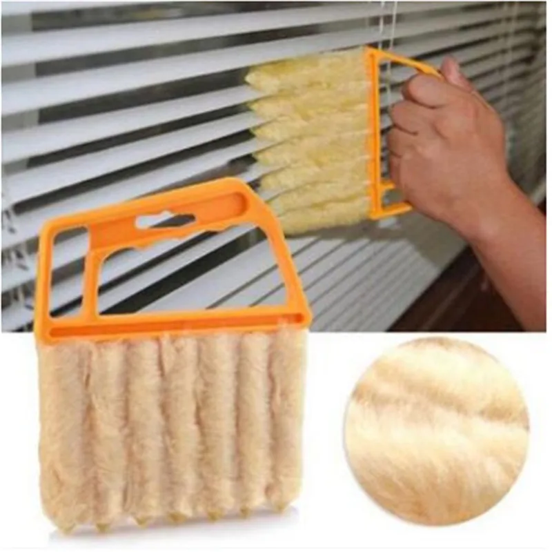 Useful Microfiber Window Cleaning Brush Air Conditioner Duster Cleaner with Washable Venetian Blind Blade Cleaning Cloth
Useful Microfiber Window Cleaning Brush Air Conditioner Duster Cleaner with Washable Venetian Blind Blade Cleaning Cloth