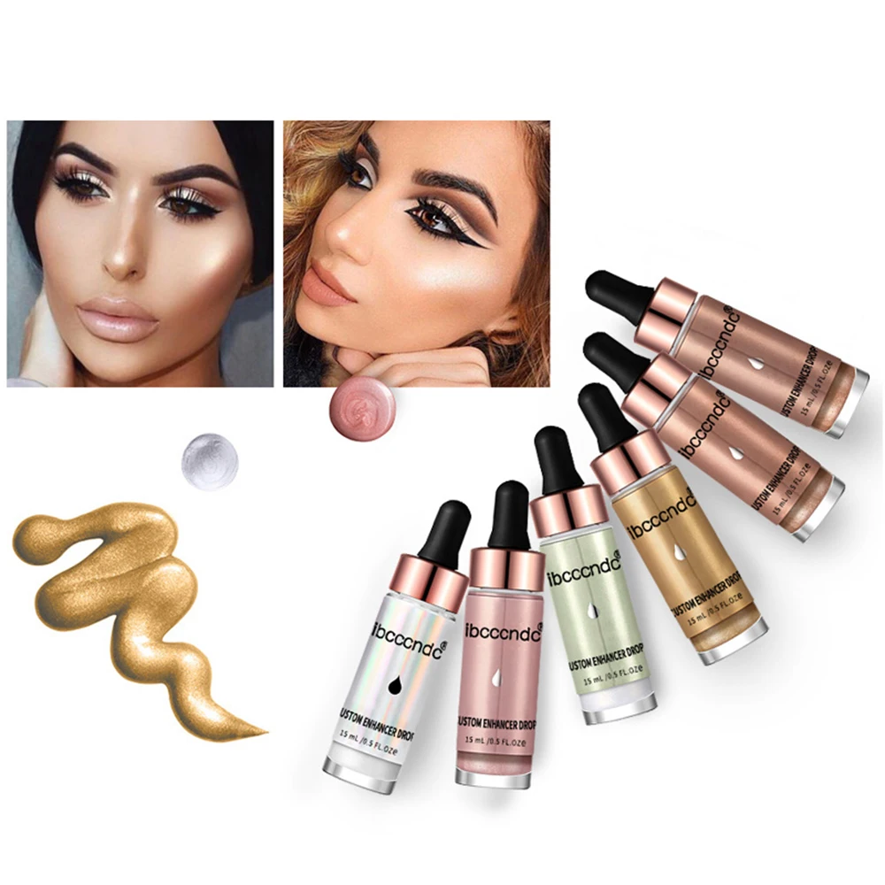 6 Colors Makeup Highlighter Face Concealer Liquid Illuminator Contouring Bronzer Highlighter Primer Face Glow Cosmetics TSLM2
6 Colors Makeup Highlighter Face Concealer Liquid Illuminator Contouring Bronzer Highlighter Primer Face Glow Cosmetics TSLM2