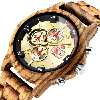 Top Brand Luxury Wooden Watch Men Fashion Chronograph Sport Watches Multifunction Business Wristwatch Men Relogio Masculino
Top Brand Luxury Wooden Watch Men Fashion Chronograph Sport Watches Multifunction Business Wristwatch Men Relogio Masculino