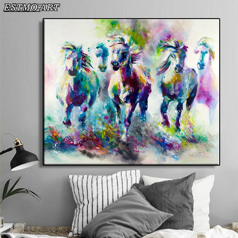canvas painting abstract Art Color Horse katy jade dobson Reproductions of famous paintings Parlor Hoom Decor Poster Wall Art
canvas painting abstract Art Color Horse katy jade dobson Reproductions of famous paintings Parlor Hoom Decor Poster Wall Art