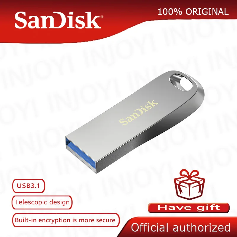 

SanDisk USB 3.1 USB Flash Drive CZ74 Pen Drive Original Pendrive Max 150MB/s 128GB 64GB 32GB 16GB Support Official Verification