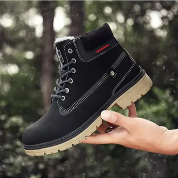 Men's Hiking Boot Soft Toe Oil Full Grain Leather Insulated Waterprrof Women Work Boots Construction Rubber Sole 
Men's Hiking Boot Soft Toe Oil Full Grain Leather Insulated Waterprrof Women Work Boots Construction Rubber Sole