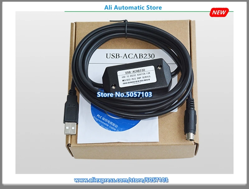 Фото USB-ACAB230 Кабель для программирования DELTA DVP PLC USB-DVP | Обустройство дома