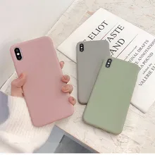 Cute Matte Solid Candy Phone Case for Iphone 12 Pro Max 12Mini Silicone Case for Iphone 11 pro Max x Xr 7 6s 8 Plus Soft Cover Cute Matte Solid Candy Phone Case for Iphone 12 Pro Max 12Mini Silicone Case for Iphone 11 pro Max x Xr 7 6s 8 Plus Soft Cover