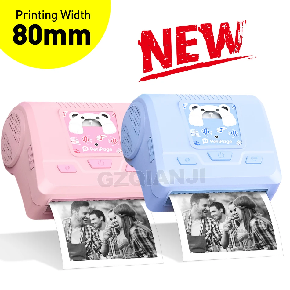 Peripage A3 80mm Mini Pocket Photo Printer Portable Thermal Bluetooth Printer For Mobile Android iOS Phone Windows system Print.
Peripage A3 80mm Mini Pocket Photo Printer Portable Thermal Bluetooth Printer For Mobile Android iOS Phone Windows system Print.
