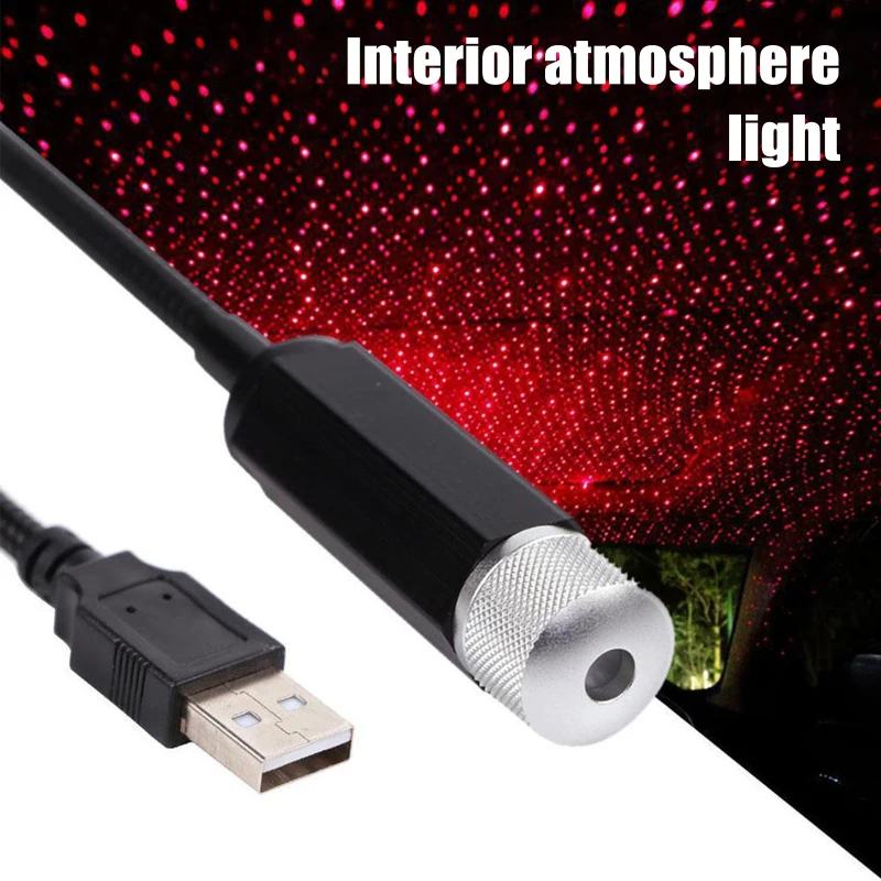 Car Roof Star Light Interior LED Starry Laser Atmosphere Ambient Projector USB Auto Decorative Lamp Night Decor Galaxy Lights
Car Roof Star Light Interior LED Starry Laser Atmosphere Ambient Projector USB Auto Decorative Lamp Night Decor Galaxy Lights