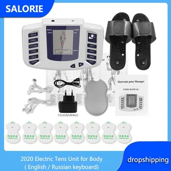 EMS Body Massager Electric Tens Unit Tens Machine Physiotherapy Massage Tool Back Massager Acupuncture Muscle Stimulator Therapy
EMS Body Massager Electric Tens Unit Tens Machine Physiotherapy Massage Tool Back Massager Acupuncture Muscle Stimulator Therapy
