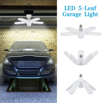 Super Bright Industrial Lighting 75W 85V-265V LED Garage Lights Foldable 5 Adjustable Fan Blades LED Garage Lights For Garage 
Super Bright Industrial Lighting 75W 85V-265V LED Garage Lights Foldable 5 Adjustable Fan Blades LED Garage Lights For Garage