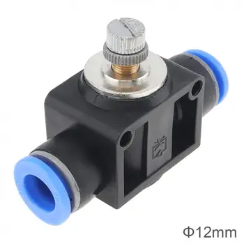 12mm Adjustable Pneumatic Components Quick Connector Gas Flow Hand Valve with Plastic Socket for PU / Nylon Air Tube
12mm Adjustable Pneumatic Components Quick Connector Gas Flow Hand Valve with Plastic Socket for PU / Nylon Air Tube