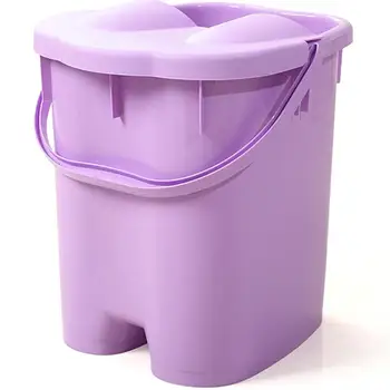 Bubble Foot Bucket Plastic Household Heightened And Thicker Foot Bath Bucket With Cover Over Calf Portable High Deep Foot Wash B
Bubble Foot Bucket Plastic Household Heightened And Thicker Foot Bath Bucket With Cover Over Calf Portable High Deep Foot Wash B