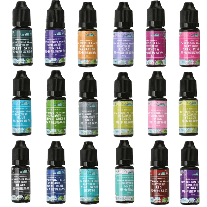 10g Ultraviolet Curing Resin UV Resin Glue Quick Drying Colorant Pigment DIY Jewelry Making Tools Craft Decoration
10g Ultraviolet Curing Resin UV Resin Glue Quick Drying Colorant Pigment DIY Jewelry Making Tools Craft Decoration