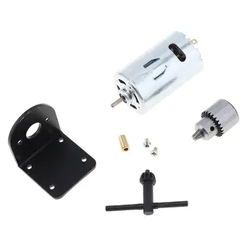 DC Electric Drill 12V-36V 555 Motor Bench Drill with 0.3-4mm JTO Chuck and Mounting Bracket Lathe Press Motor Tool Set
DC Electric Drill 12V-36V 555 Motor Bench Drill with 0.3-4mm JTO Chuck and Mounting Bracket Lathe Press Motor Tool Set