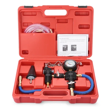 Auto Coolant Vacuum Kit Cooling System Radiator Set Refill and Purging Tool Universal for automotive cooling systems leak test
Auto Coolant Vacuum Kit Cooling System Radiator Set Refill and Purging Tool Universal for automotive cooling systems leak test