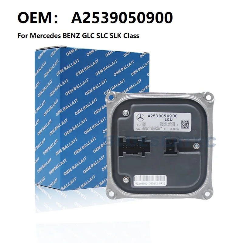 NEW OEM For Mercedes Benz GLC SLC SLK Class XENON LED Module Ballast Headlight Control A2539050900
NEW OEM For Mercedes Benz GLC SLC SLK Class XENON LED Module Ballast Headlight Control A2539050900