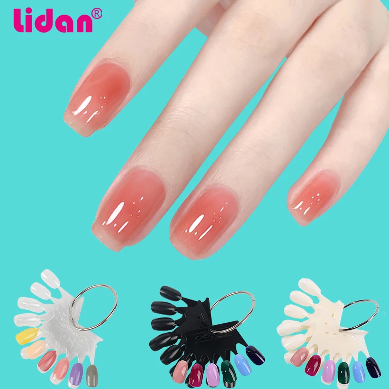 False Oval Flake Manicure For Nail Art Plastic Fingernail Tips Practice Display Stands Nature Card Holder Removable Show Tools
False Oval Flake Manicure For Nail Art Plastic Fingernail Tips Practice Display Stands Nature Card Holder Removable Show Tools