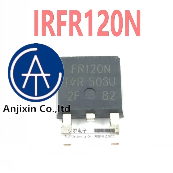 10 шт. 100% оригинальная и newMOS трубка с полевым эффектом IRFR120N FR120N-252 патч действительный ассортимент товаров
10 шт. 100% оригинальная и newMOS трубка с полевым эффектом IRFR120N FR120N-252 патч действительный ассортимент товаров