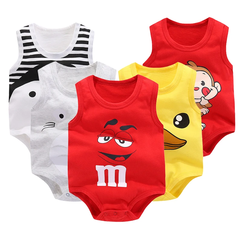 Newborn Baby Boys Girls Cartoon Cotton Bodysuit Infant Baby Bag Fart Sleeveless Vest Jumpsuit Summer Thin Penguin Pajamas Outfit
Newborn Baby Boys Girls Cartoon Cotton Bodysuit Infant Baby Bag Fart Sleeveless Vest Jumpsuit Summer Thin Penguin Pajamas Outfit