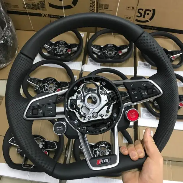 For TT TTS Audi R8 two button steering wheel one-button start driving mode S3 S4 S5 SA7 A8 A6 half punched steering wheel
For TT TTS Audi R8 two button steering wheel one-button start driving mode S3 S4 S5 SA7 A8 A6 half punched steering wheel