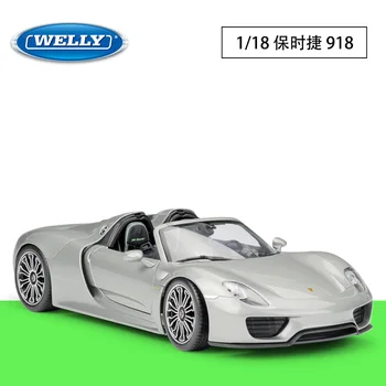 Original Well 1:18 Porsche 918 Spyder Sports Car Simulation Car Toy Diecast Hot Toys Model Car Christmas Toys
Original Well 1:18 Porsche 918 Spyder Sports Car Simulation Car Toy Diecast Hot Toys Model Car Christmas Toys
