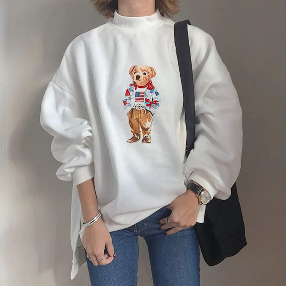 Ajuku Style Women's Autumn Sweatshirt, New Korean Version Of Printed Loose Round Neck Casual Sweatshirt Em*
Ajuku Style Women's Autumn Sweatshirt, New Korean Version Of Printed Loose Round Neck Casual Sweatshirt Em*