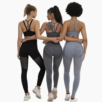 Workout Clothes for Women Gym Clothing Hot Selling Fitness Sports Yoga Suit 2 Piece Set Top Leggings Quick Dry Breathable
Workout Clothes for Women Gym Clothing Hot Selling Fitness Sports Yoga Suit 2 Piece Set Top Leggings Quick Dry Breathable