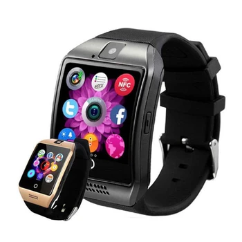 Support Sim TF Card Smart watch For Men Women Digital Phone Call Push Message Camera Bluetooth Connectivity Q18 For Android IOS
Support Sim TF Card Smart watch For Men Women Digital Phone Call Push Message Camera Bluetooth Connectivity Q18 For Android IOS