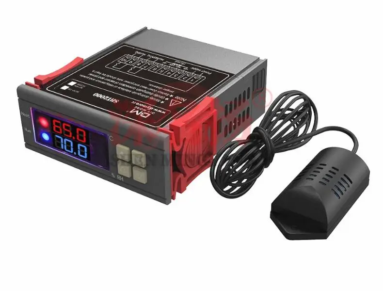 SHT2000 intelligent digital temperature and humidity controller Constant temperature and humidity warming aquaculture greenhouse
SHT2000 intelligent digital temperature and humidity controller Constant temperature and humidity warming aquaculture greenhouse