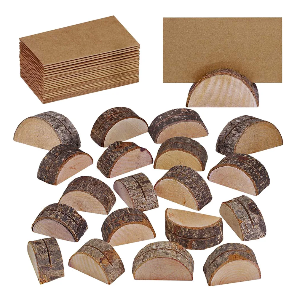 Wooden Photo Holder Table Decor Stump Shape Blank Note Memo Card Holder Place Cards Holders Wood Rustic Wedding Banquet Birthday
Wooden Photo Holder Table Decor Stump Shape Blank Note Memo Card Holder Place Cards Holders Wood Rustic Wedding Banquet Birthday