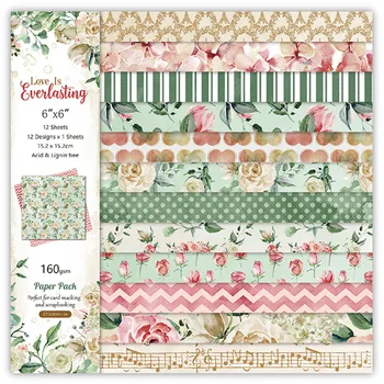 12pc Love Is Everlasting patterned paper Scrapbooking paper pack handmade craft paper craft Background pad
12pc Love Is Everlasting patterned paper Scrapbooking paper pack handmade craft paper craft Background pad