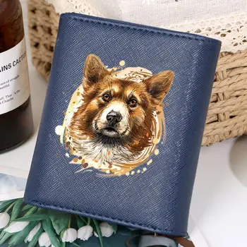 Luxury Leather Wallets Women Coin Purse Short Three-folding Dog Purses for Ladies Female Money Credit Card portfel damski
Luxury Leather Wallets Women Coin Purse Short Three-folding Dog Purses for Ladies Female Money Credit Card portfel damski