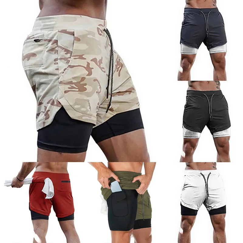 2020 Summer Running Shorts Men 2 in 1 Sports Jogging Fitness Shorts Training Quick Dry Mens Gym Men Shorts Sport gym Short Pants
2020 Summer Running Shorts Men 2 in 1 Sports Jogging Fitness Shorts Training Quick Dry Mens Gym Men Shorts Sport gym Short Pants