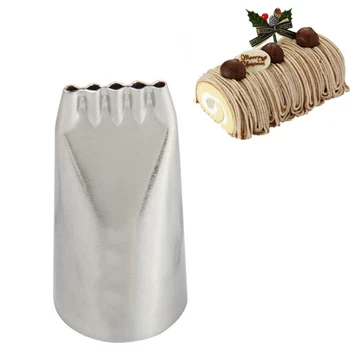 Five Hole Lines Noodle Nozzles Stainless Steel Tabs Drawing Icing Piping Tips Cake Cream Nozzle Fondant Cake Decorating Tools
Five Hole Lines Noodle Nozzles Stainless Steel Tabs Drawing Icing Piping Tips Cake Cream Nozzle Fondant Cake Decorating Tools