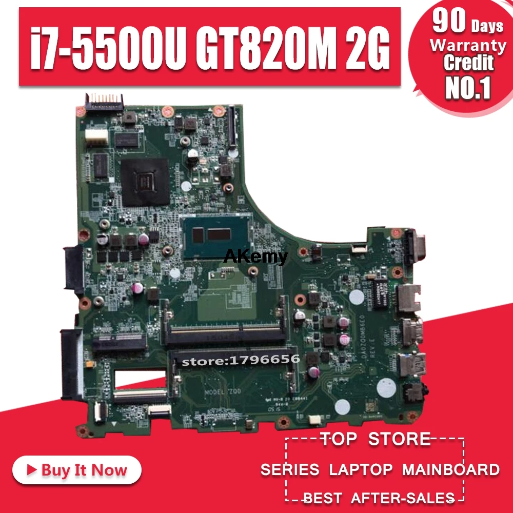 for ACER E5-471 E5-471G V3-472 V3-472P Laptop motherboard DA0ZQ0MB6E0 with i7-5500U GT820M 2G 100% test work
for ACER E5-471 E5-471G V3-472 V3-472P Laptop motherboard DA0ZQ0MB6E0 with i7-5500U GT820M 2G 100% test work