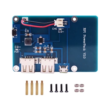 Raspberry Pi Lithium Battery Pack Expansion Board Power Supply with Switch for Raspberry Pi 3,2 Model B,1 Model B+ Banana Pi
Raspberry Pi Lithium Battery Pack Expansion Board Power Supply with Switch for Raspberry Pi 3,2 Model B,1 Model B+ Banana Pi