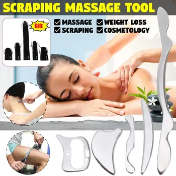 304 Stainless Steel Gua Sha Guasha Massager Tool Scraper Physical Therapy Loose Muscle Meridian Massage Machine SPA Board Tool
304 Stainless Steel Gua Sha Guasha Massager Tool Scraper Physical Therapy Loose Muscle Meridian Massage Machine SPA Board Tool