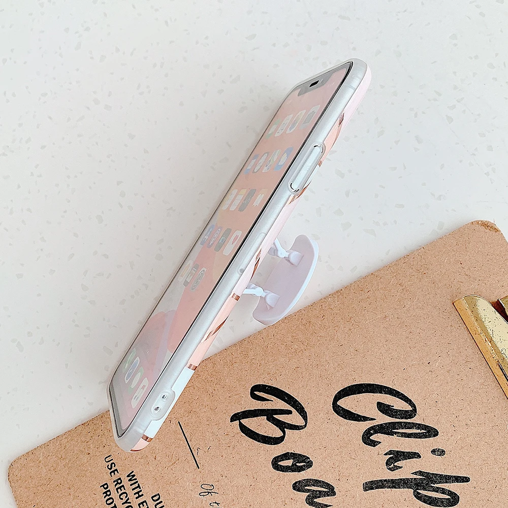 Classic Marble Phone Case For iPhone 11 Pro Max XR XS Max X 7 8 6 6S Plus Flexible Stand Holder Soft IMD Back Cover Coque Classic Marble Phone Case For iPhone 11 Pro Max XR XS Max X 7 8 6 6S Plus Flexible Stand Holder Soft IMD Back Cover Coque