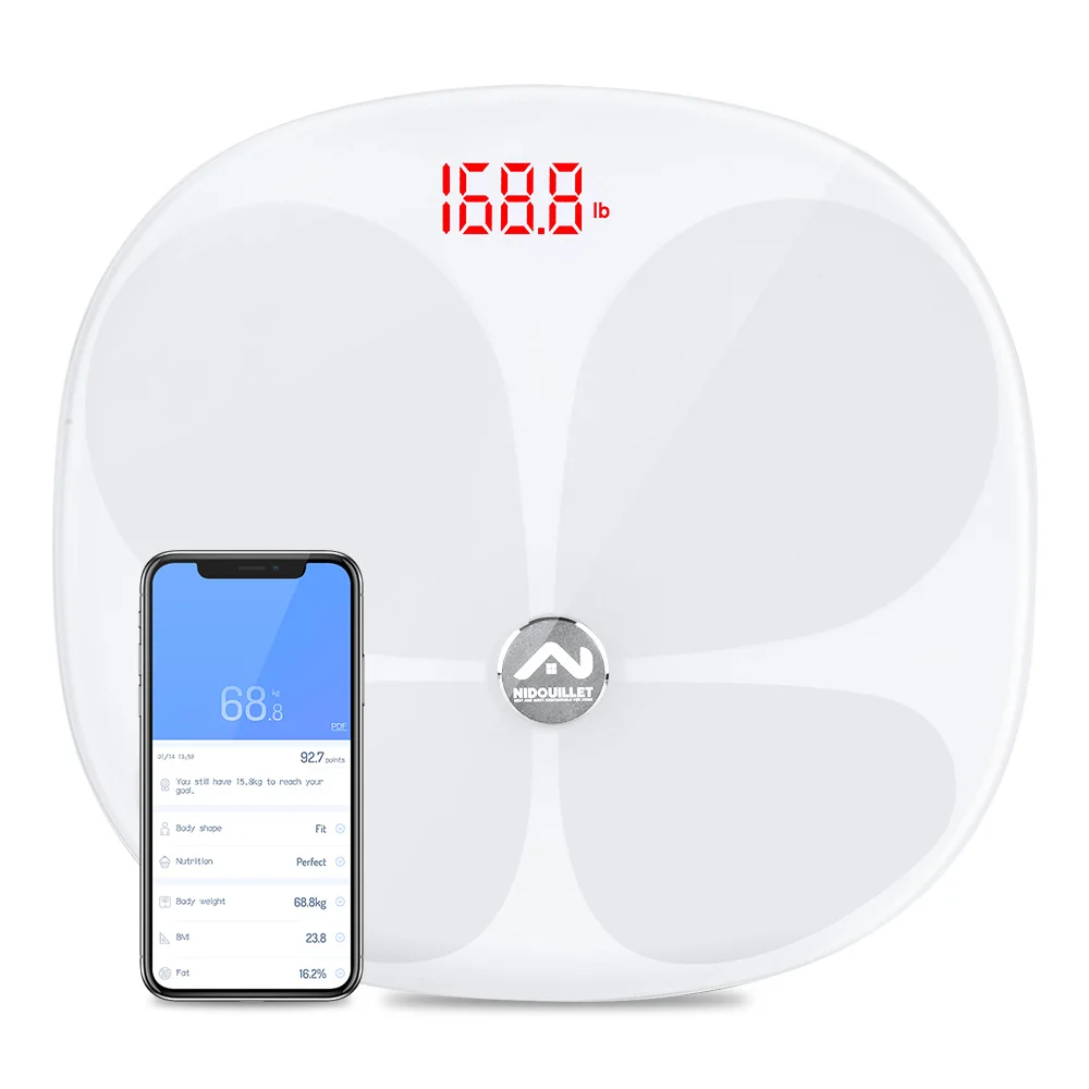 2020 Bluetooth Body Fat Scale Smart Electronic LED Digital BMI Scale Bathroom Wireless Weight Balance APP Android or IOS
2020 Bluetooth Body Fat Scale Smart Electronic LED Digital BMI Scale Bathroom Wireless Weight Balance APP Android or IOS