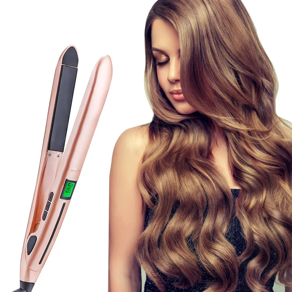 Professional 2 In 1 Magic Hair Curler Straightener LCD Display Dual-use Electric Splint Iron Hair Styling Tool for All Hair Type
Professional 2 In 1 Magic Hair Curler Straightener LCD Display Dual-use Electric Splint Iron Hair Styling Tool for All Hair Type
