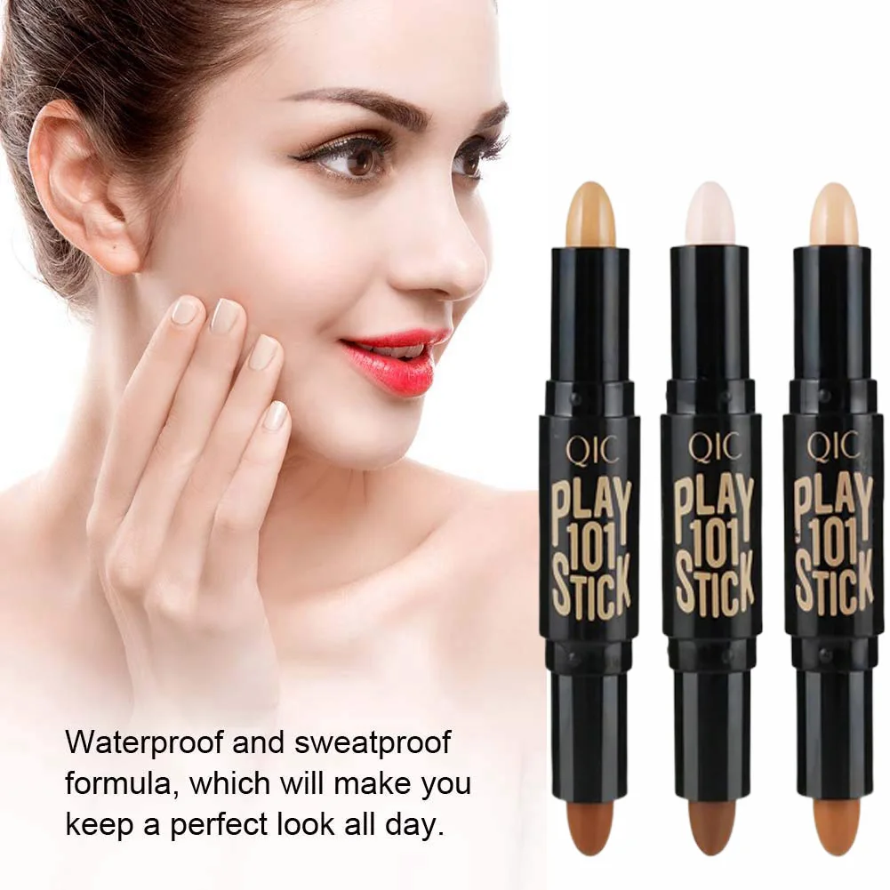OSHIONER Women Highlighter Face Concealer Contouring Bronzer Highlighters Pen Cosmetic 3D Makeup Shimmer Concealer Contour Stick
OSHIONER Women Highlighter Face Concealer Contouring Bronzer Highlighters Pen Cosmetic 3D Makeup Shimmer Concealer Contour Stick