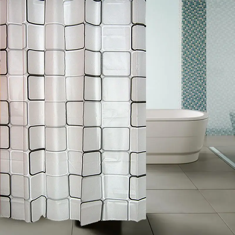 180 x 200cm 7 Types PEVA Printed Shower Curtain Liner Waterproof Mildew Resistant Bathroom Accessories Bath Curtain With Hooks
180 x 200cm 7 Types PEVA Printed Shower Curtain Liner Waterproof Mildew Resistant Bathroom Accessories Bath Curtain With Hooks