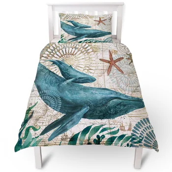 Nautical Style Whale Marine Life Duvet Cover Pillow Case Quilt Cover Set Bedclothes Single Bedding Sets For Bed
Nautical Style Whale Marine Life Duvet Cover Pillow Case Quilt Cover Set Bedclothes Single Bedding Sets For Bed