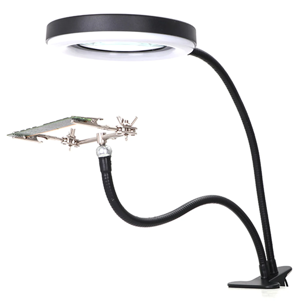 Magnifying Glass Light 10X Clip-On Magnifier With Clips Magnifying Glass Lamp For Soldering Repair DIY Crafts Live Streaming
Magnifying Glass Light 10X Clip-On Magnifier With Clips Magnifying Glass Lamp For Soldering Repair DIY Crafts Live Streaming