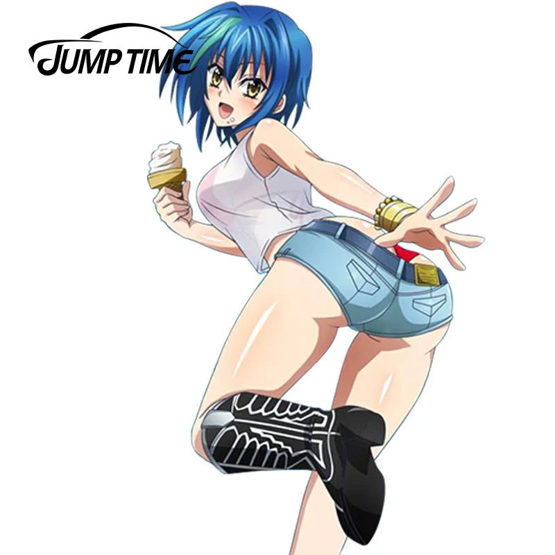 Автомобильный Стайлинг JumpTime 13 см x 7 9 аниме школьная форма DxD сексуальная девушка
