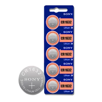 10pc/lot Sony 100% CR1632 Button Cell Battery For Watch Car Remote Key cr 1632 ECR1632 GPCR1632 3v Battery
10pc/lot Sony 100% CR1632 Button Cell Battery For Watch Car Remote Key cr 1632 ECR1632 GPCR1632 3v Battery