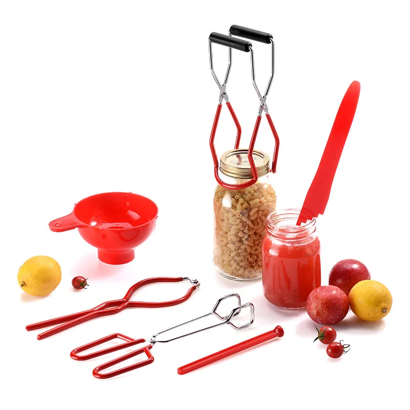 Cooking Tools Jam Making Tool 6 Piece Can Opener Set Non-slip Tin Lifting Pliers Kitchen tools
Cooking Tools Jam Making Tool 6 Piece Can Opener Set Non-slip Tin Lifting Pliers Kitchen tools